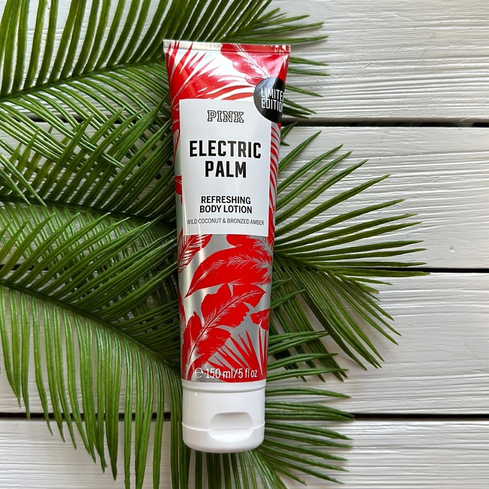 VS PINK Electric Palm Refreshing Body Lotion 5 oz - Picture 1 of 3